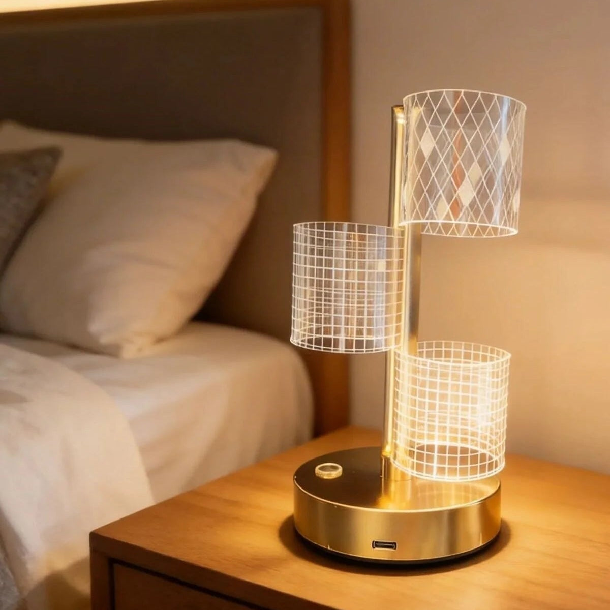 Lampe LED 3D