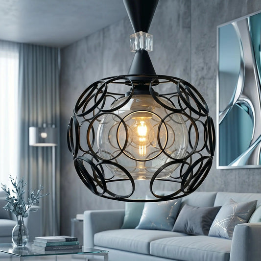Suspension Eclipse Industrielle Chic