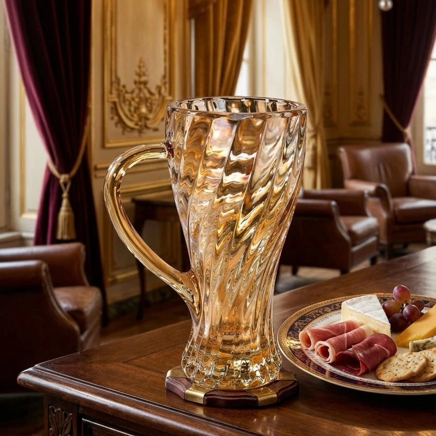 Tasse Verre Doré