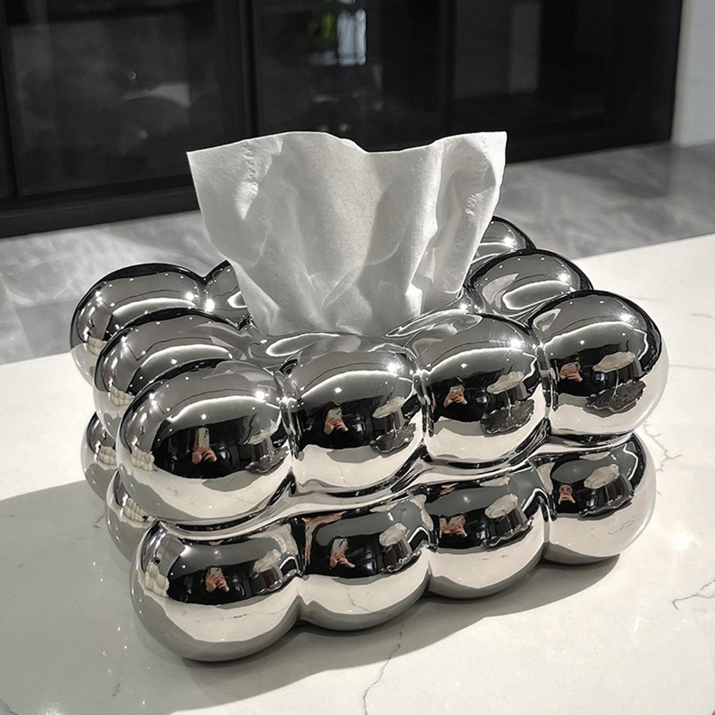 Boîte à Mouchoirs Design Bubble