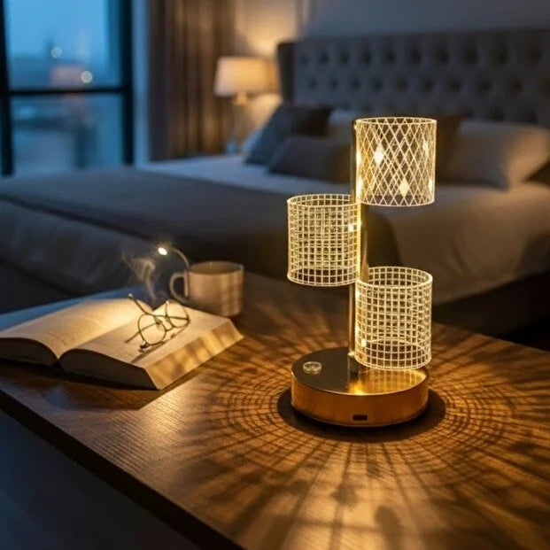 Lampe LED 3D