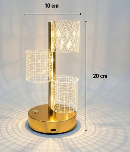 Lampe LED 3D
