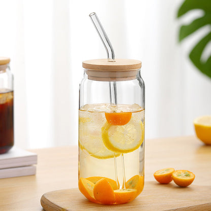 Bocaux en Verre avec Pailles (x3)