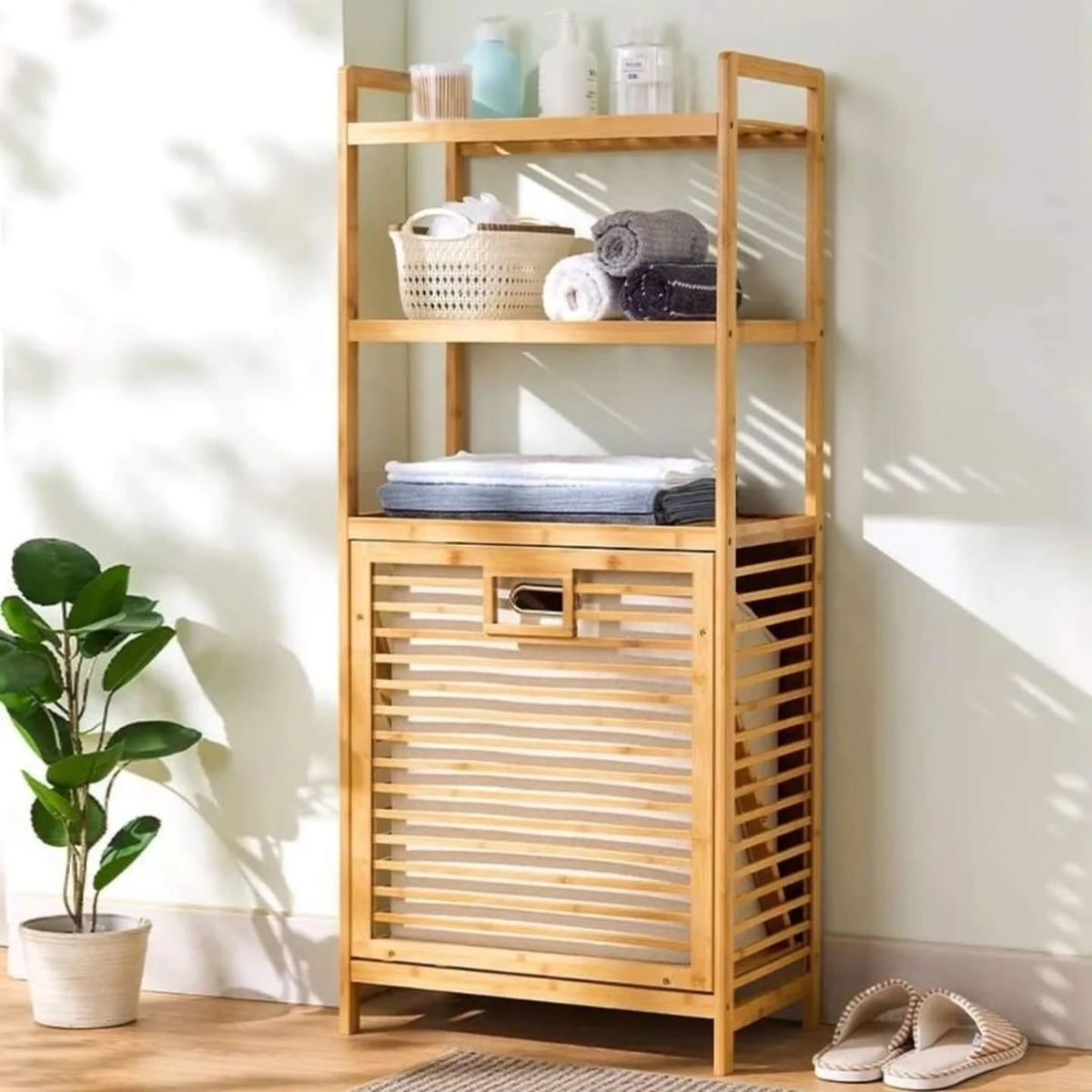 Panier Linge Bambou