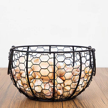 Panier Œufs Design Poule