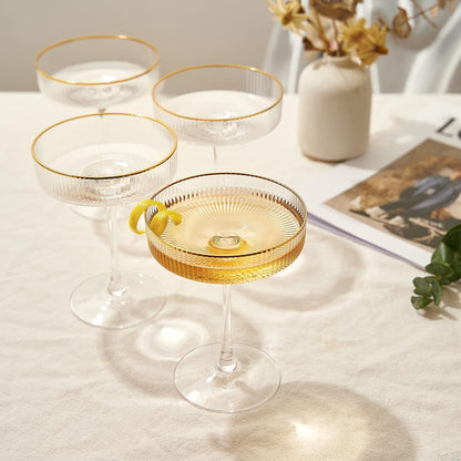 Coupes Dessert Dorées