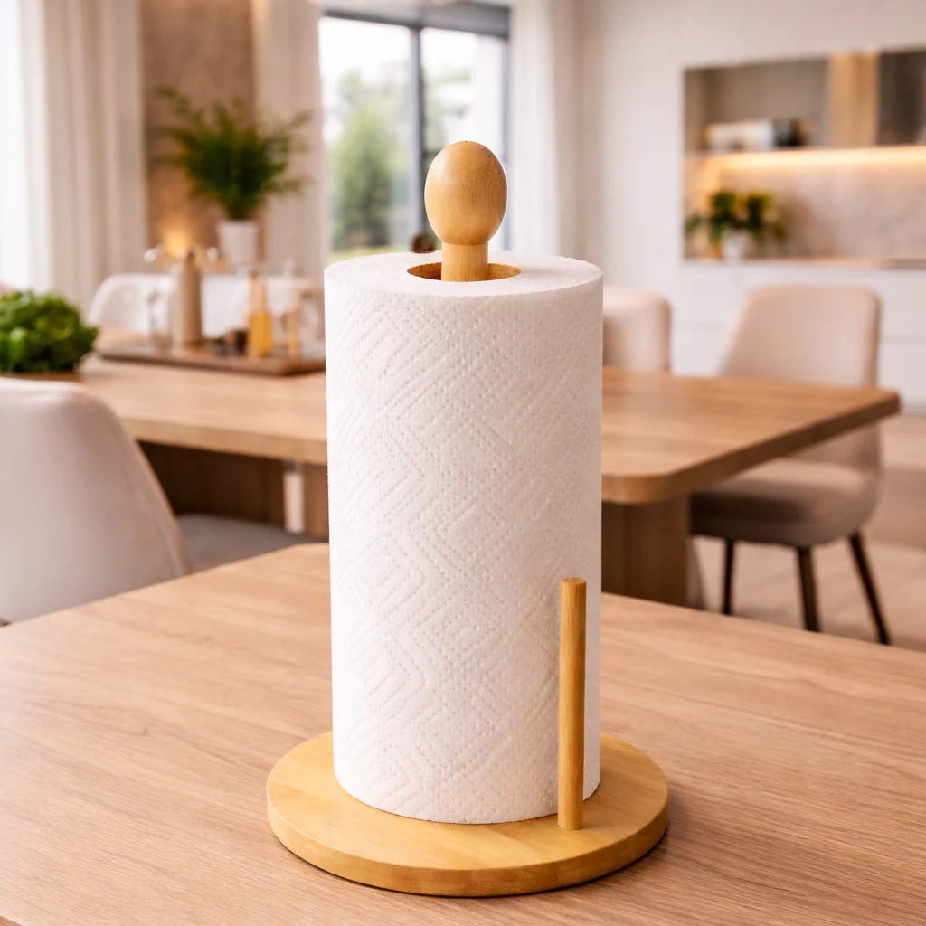 Porte Papier Bambou