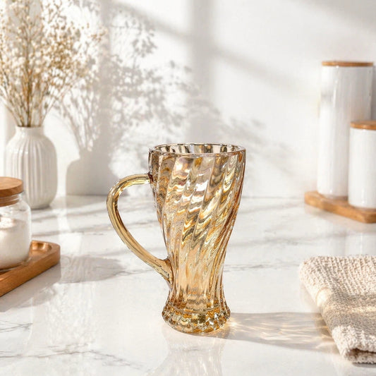 Tasse Verre Doré