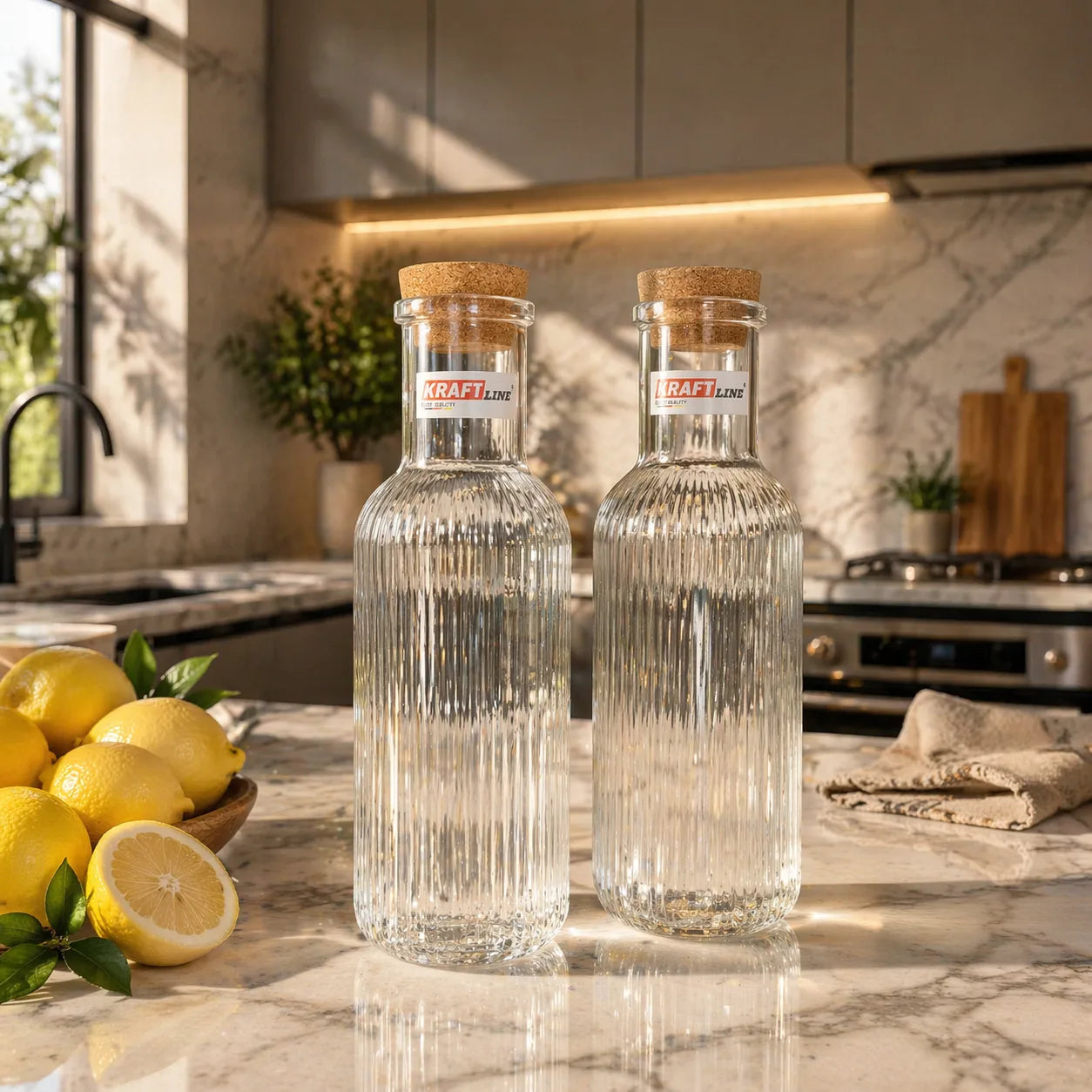 Bouteille en Verre Élégante
