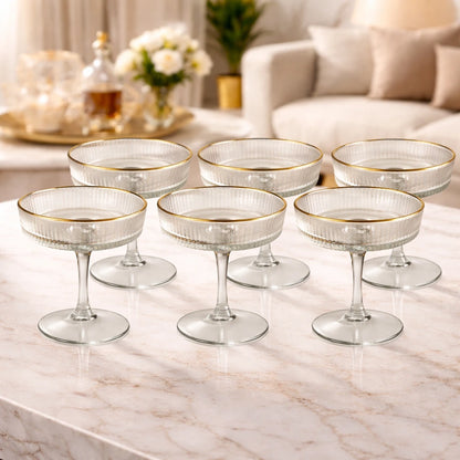Coupes Dessert Dorées