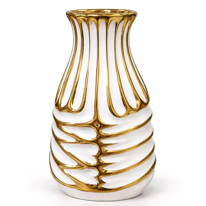 Vase Élégant Doré