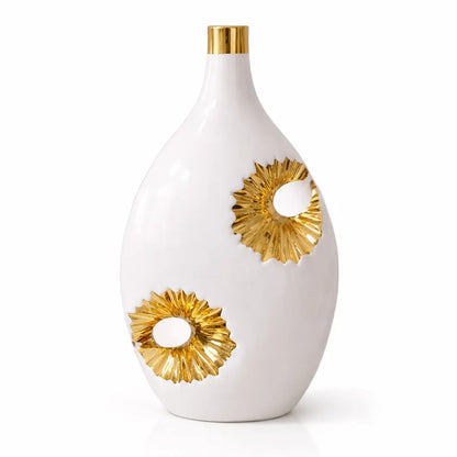 Vase Luxe Doré