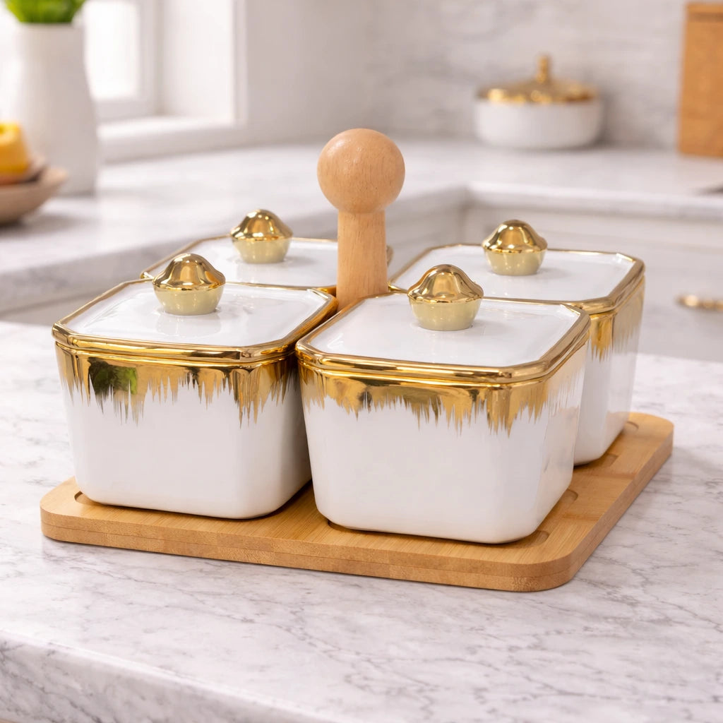 Set Bocaux Bambou