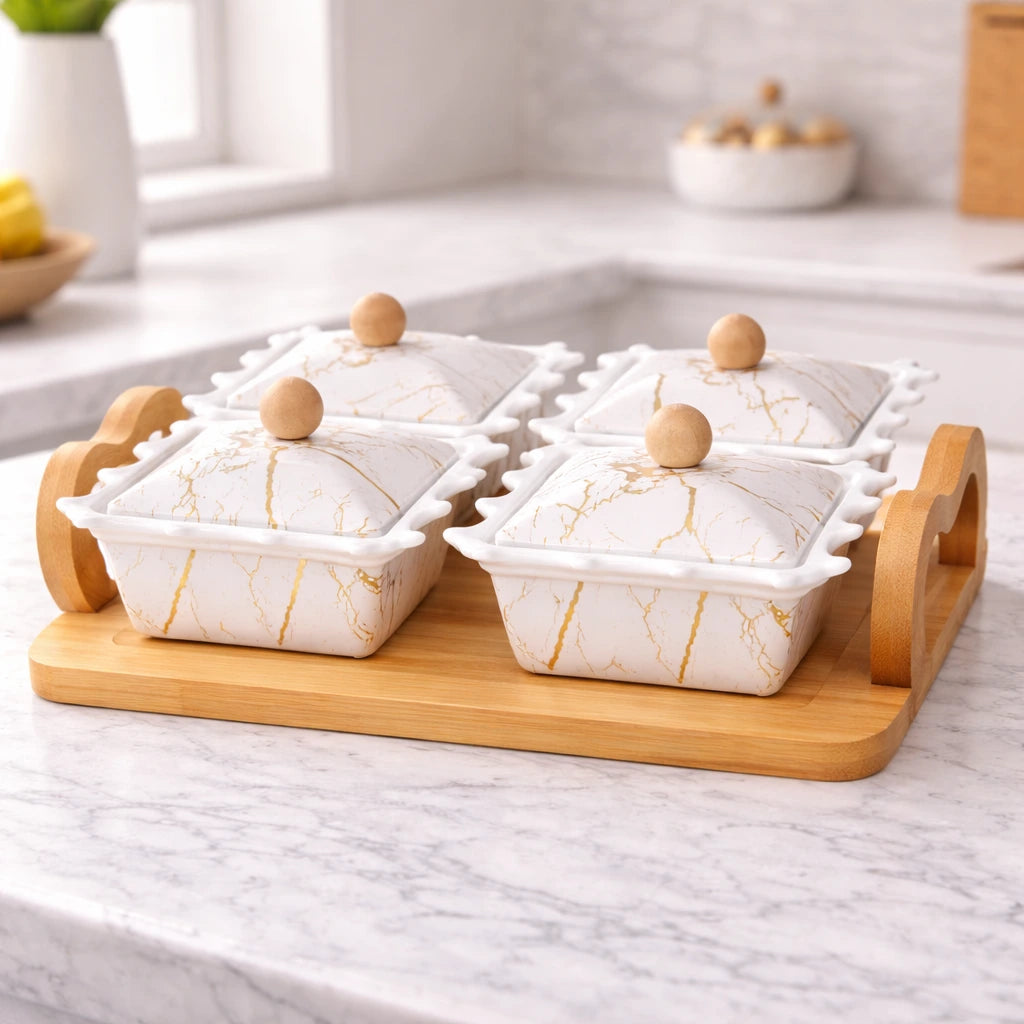 Set Bocaux Bambou