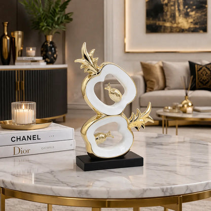 STATUE OR BLANC
