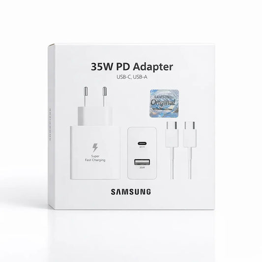 Chargeur 35W Dual USB-C & USB-A