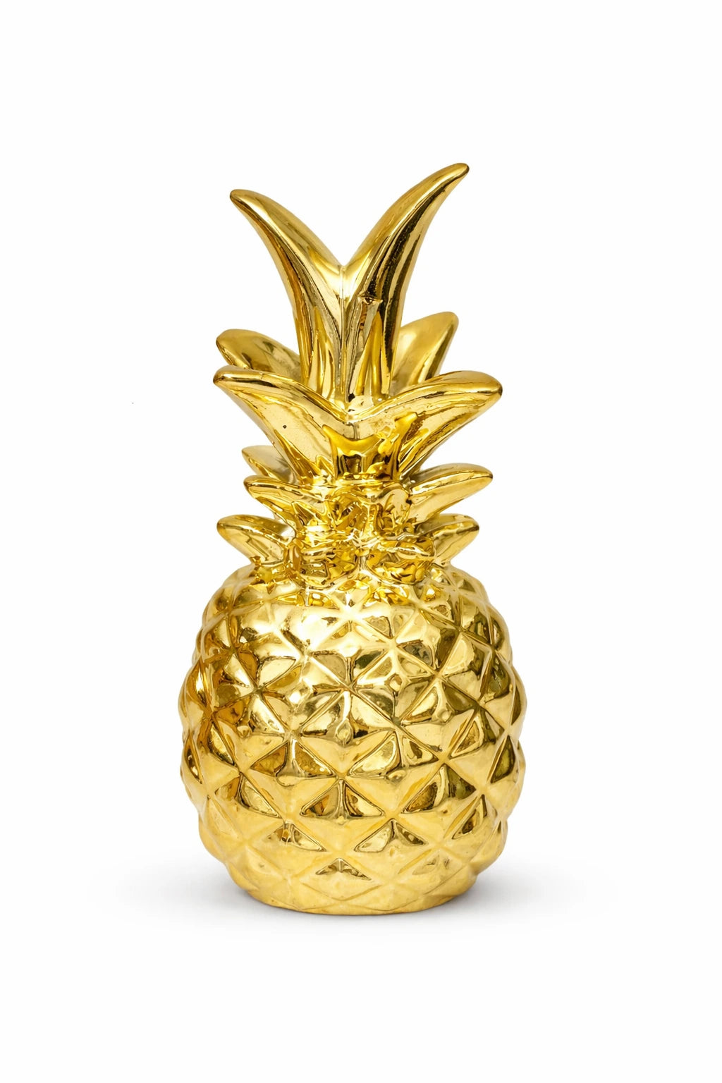 Statue Ananas Dorée