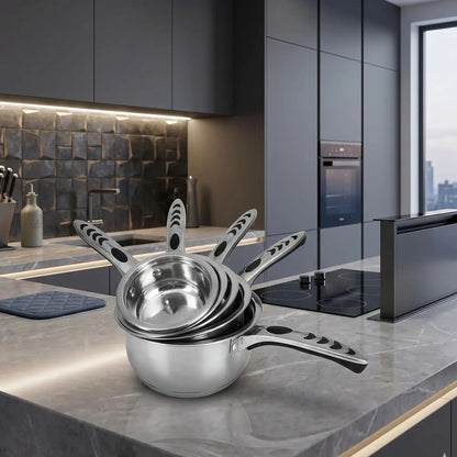 Set de 5 Casseroles Inox