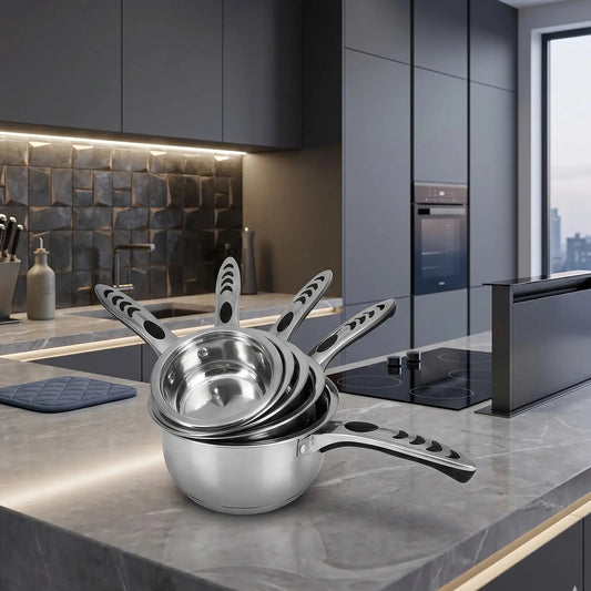 Set de 5 Casseroles Inox