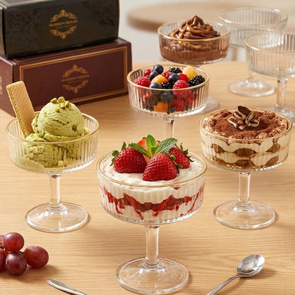 Coupes Dessert Dorées
