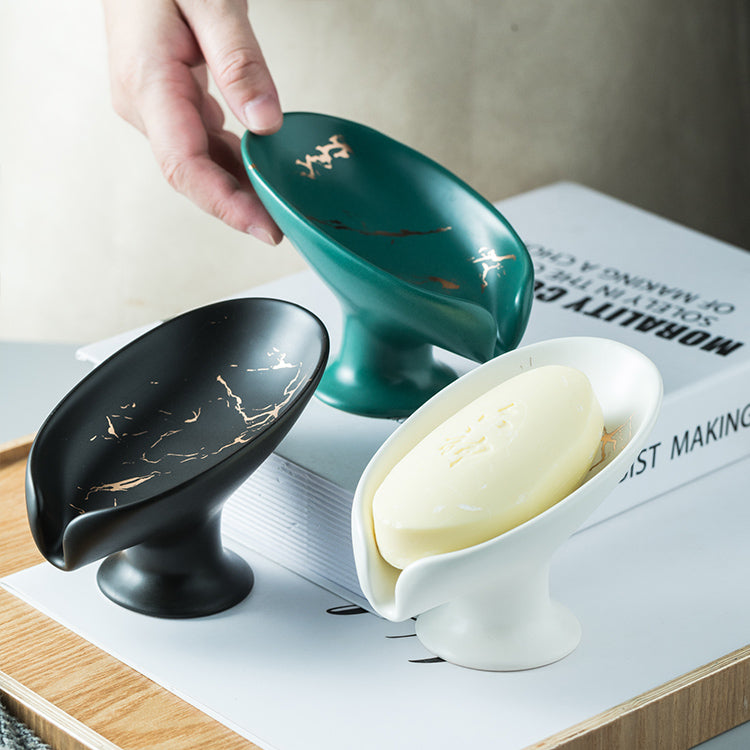 Porte-Savon Céramique Luxe (x2)