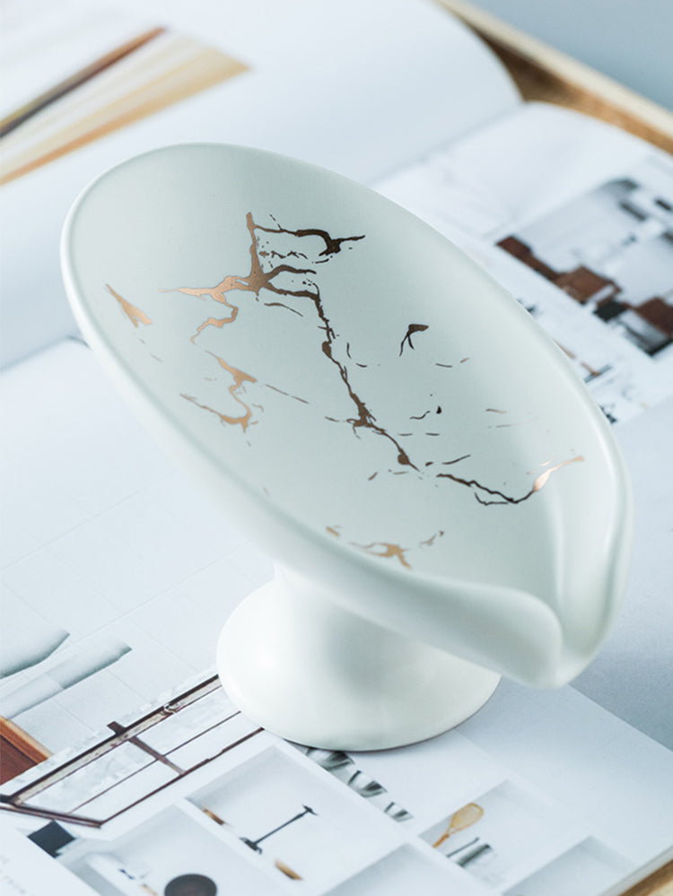 Porte-Savon Céramique Luxe (x2)