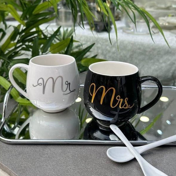 Mugs King & Queen x2
