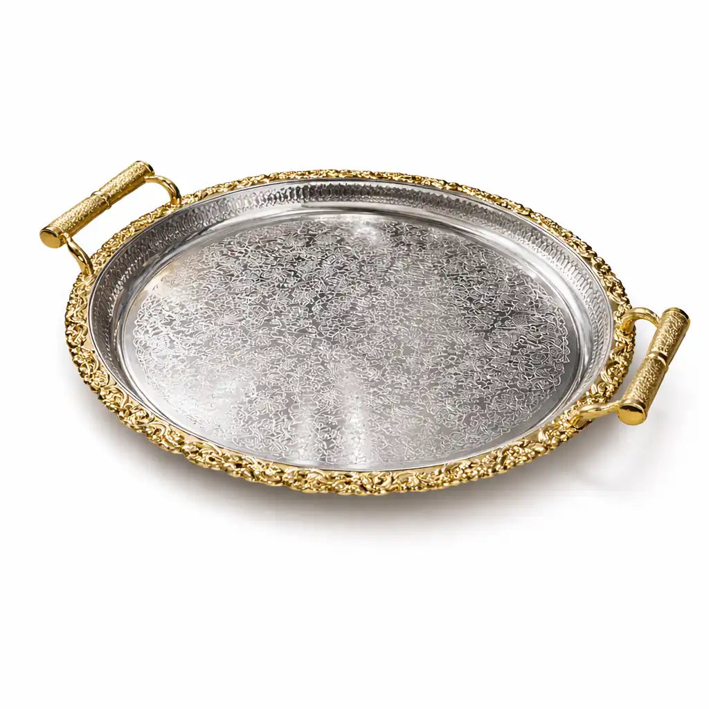 Plateau Chic Doré