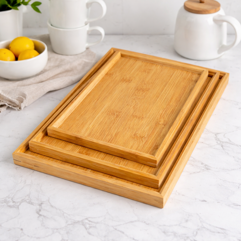 Plateaux Bambou