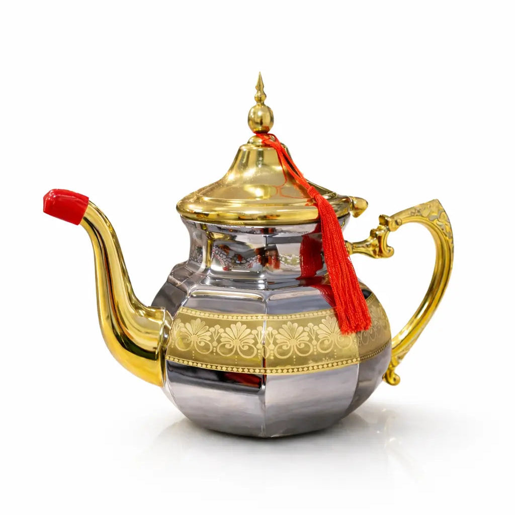 Théière Luxe Dorée