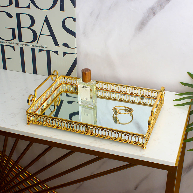 Plateau Miroir Luxe