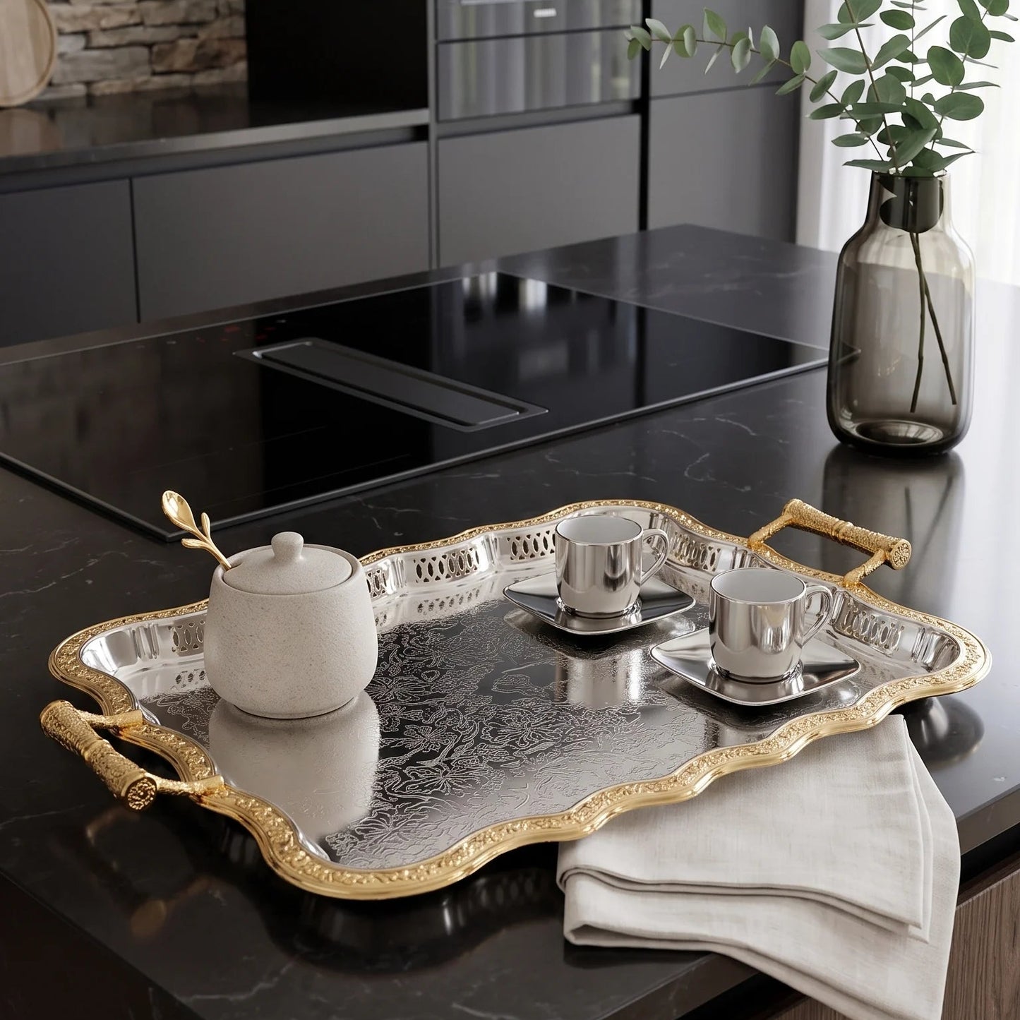 Plateau Royal Argent & Or