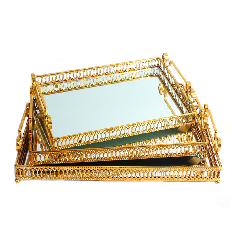 Plateau Miroir Luxe
